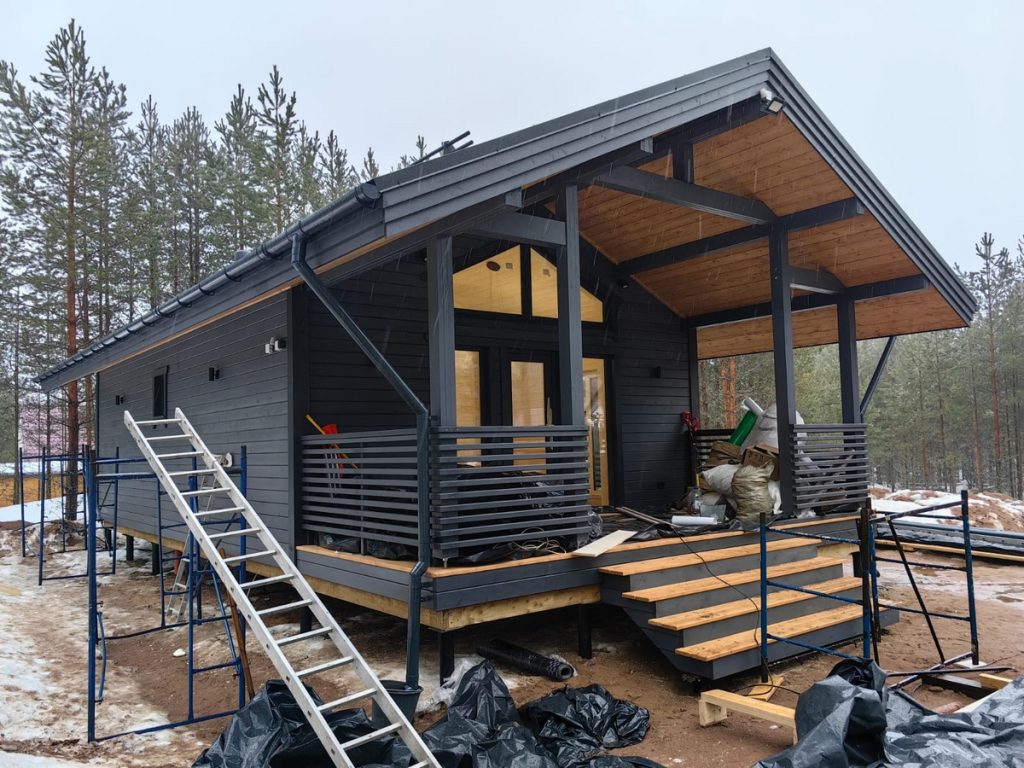 Дом в деревне Видлица, республика Карелия