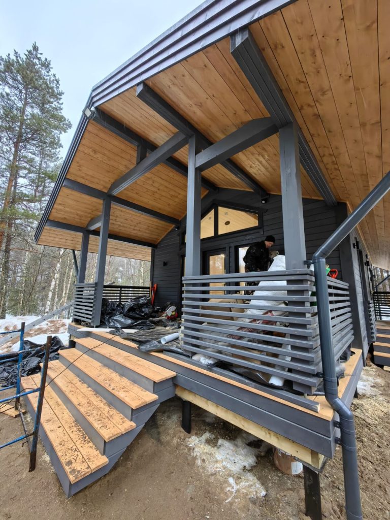 Дом в деревне Видлица, республика Карелия